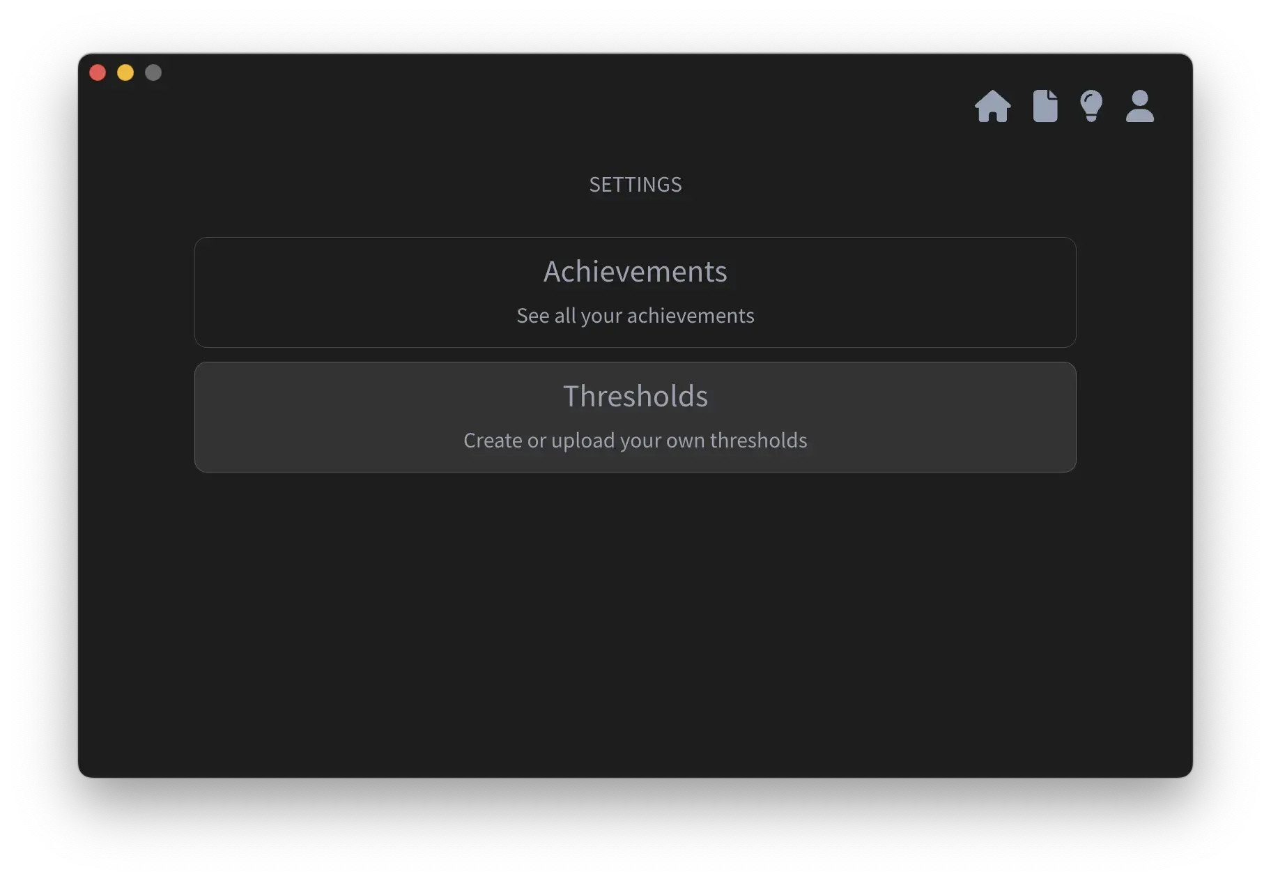 Apptim Desktop - Creating threshold - Step 2